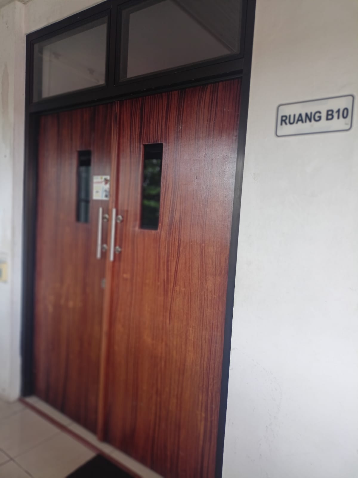 Ruang Kelas Ruang B10